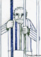 ilustracja - więzień